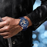 Relógio Curren Chrono Blue (47mm)