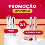 DEPILADOR SOBRANCELHAS + DEPILADOR FACIAL (2x1)